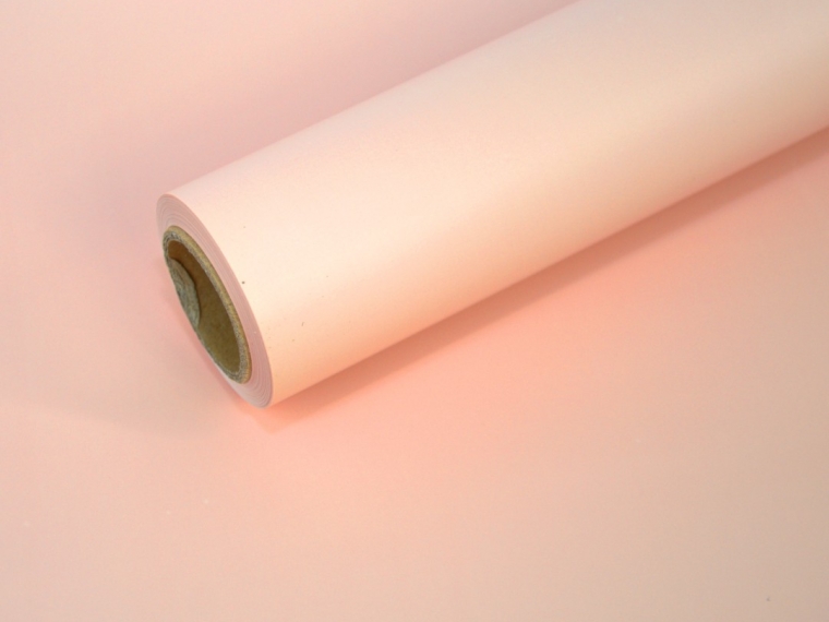 Пленка "Монако" тепло-розовый, 58см х 10м, 65мкр, флористическая, упак.материал
