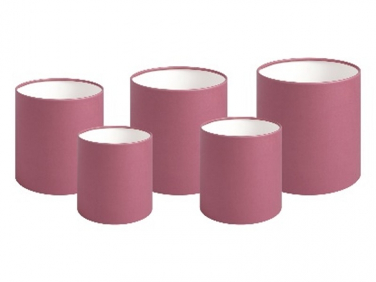 Набор коробок без крышки, цв. бордовый, 5в1  (12/14/16/18/20 см)