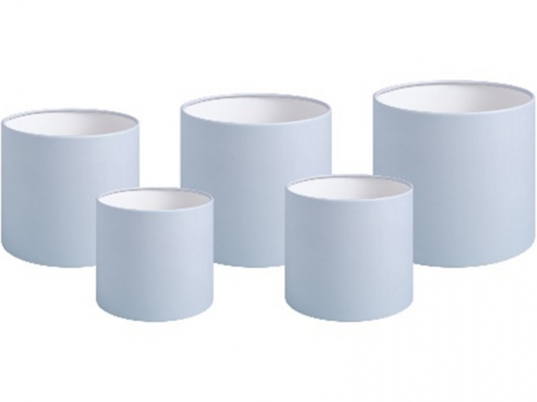 Набор коробок без крышки, цв. лавандовый, 5в1  (12/14/16/18/20 см)