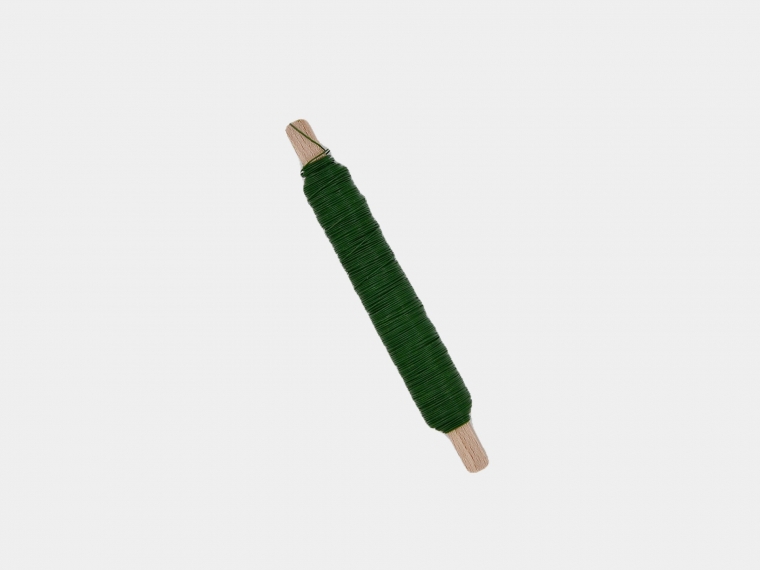 Проволока техническая 0,7 мм зеленая (= 100 г)