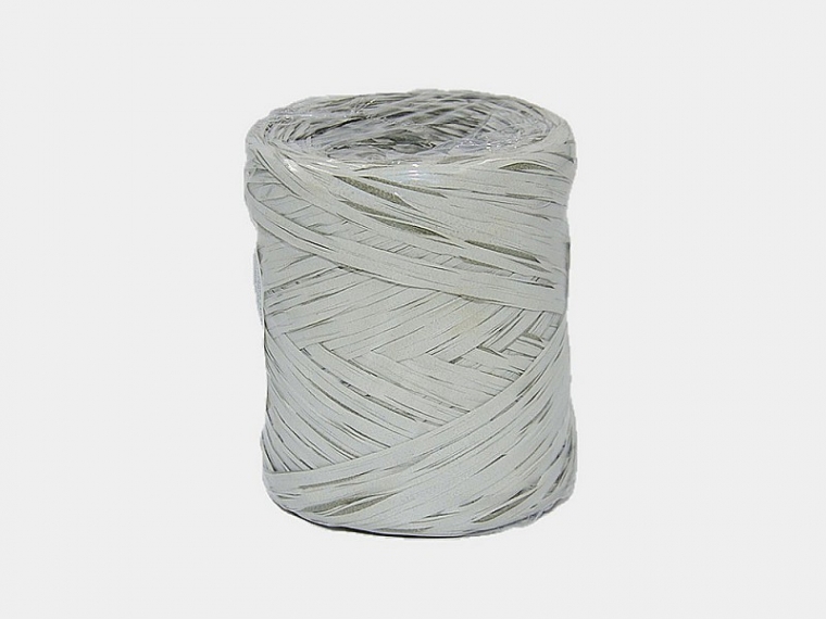 Рафия 200 м. Цвет: серый-бежевый 119001-0254