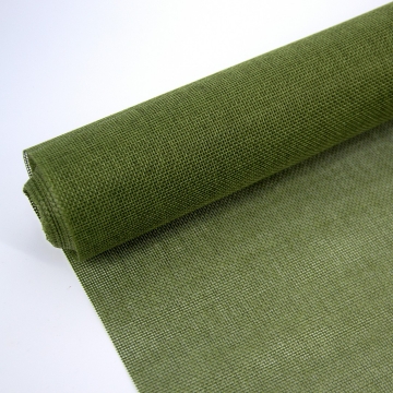 Упаковочный материал "Джут" 47см х 5ярд зеленый, флористический в компании Декорпак