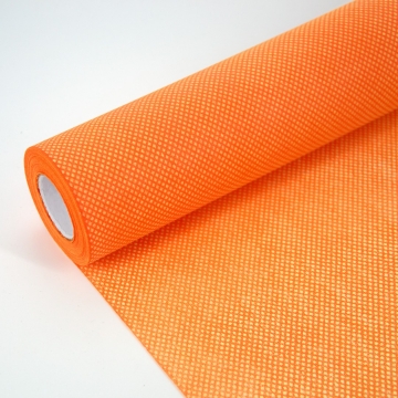 Фетр "Рисунок Клетка" 50 см х 20 м/рул, цвет оранжевый в компании Декорпак