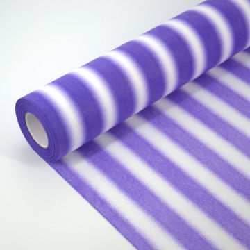 Фетр "Рисунок Полосы" 50 см х 20 м/рул, цвет фиолетовый в компании Декорпак