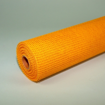 Сетка "Мелкая ячейка плюс" 53 см х 10 ярд/рул, цвет оранжевый в компании Декорпак