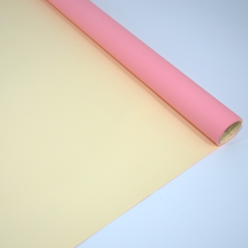 Пленка с печатью МВА  (10 м.), двухцветный. Цвет св.персиковый-св.желтый в компании Декорпак