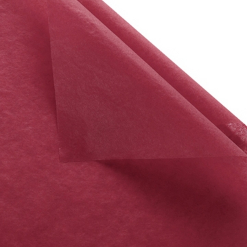 Бумага Тишью 50х70 см 40л/упак, бордовый 011 в компании Декорпак