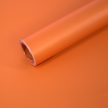 Пленка "Монако" оранжевый, 58см х 10м, 65мкр, флористическая, упак.материал в компании Декорпак