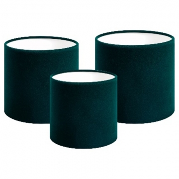 Набор бархатных коробок без крышки, цв. изумрудный,  3в1  (14/16/21 см), в компании Декорпак