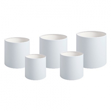 Набор коробок без крышки, цв. белый, 5в1  (12/14/16/18/20 см) в компании Декорпак