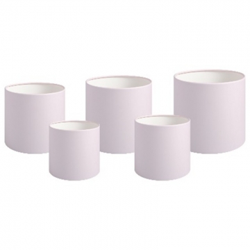 Набор коробок без крышки, цв. нежно-розовый, 5в1  (12/14/16/18/20 см) в компании Декорпак