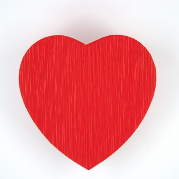 Коробка  Сердце A2  32.8X33X14cm  Цвет: красный в компании Декорпак